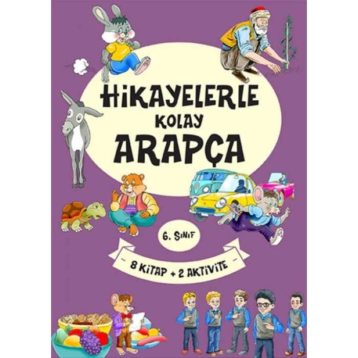 6. Sınıf Hikayelerle Kolay Arapça (8  + 2 Aktivite)