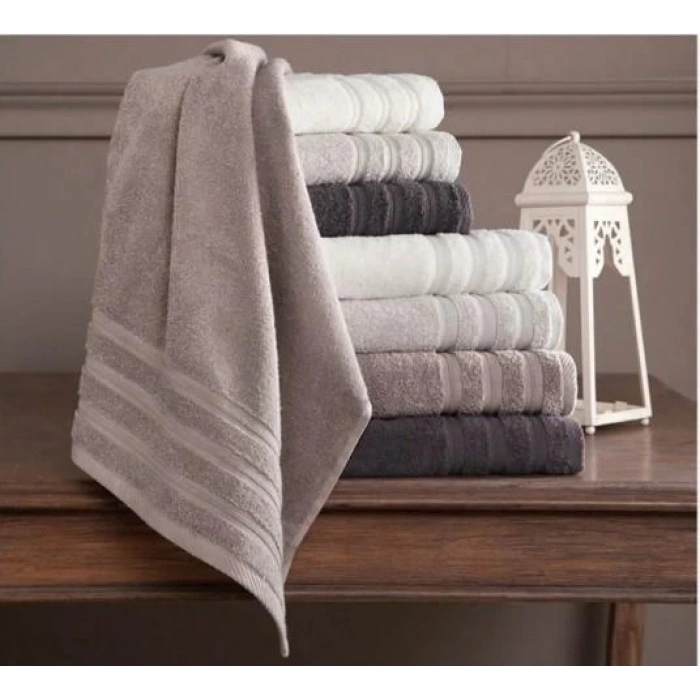 70X140 4´lü Havlu Seti Kahverengi