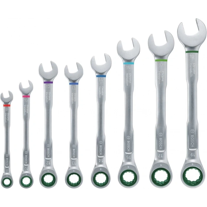 8 Parça Kombine Anahtar Seti