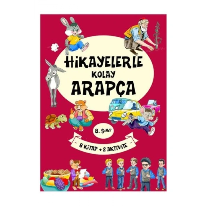 8. Sınıf Hikayelerle Kolay Arapça (8  + 2 Aktivite)