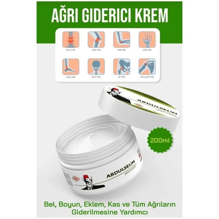 Abdulselim Kremi 200 ml ağrılar için X 2 adet