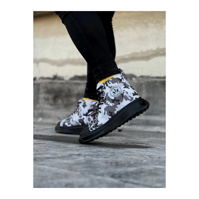 Acık Askeri Erkek Yarım Bilek Casual Ayakkabı