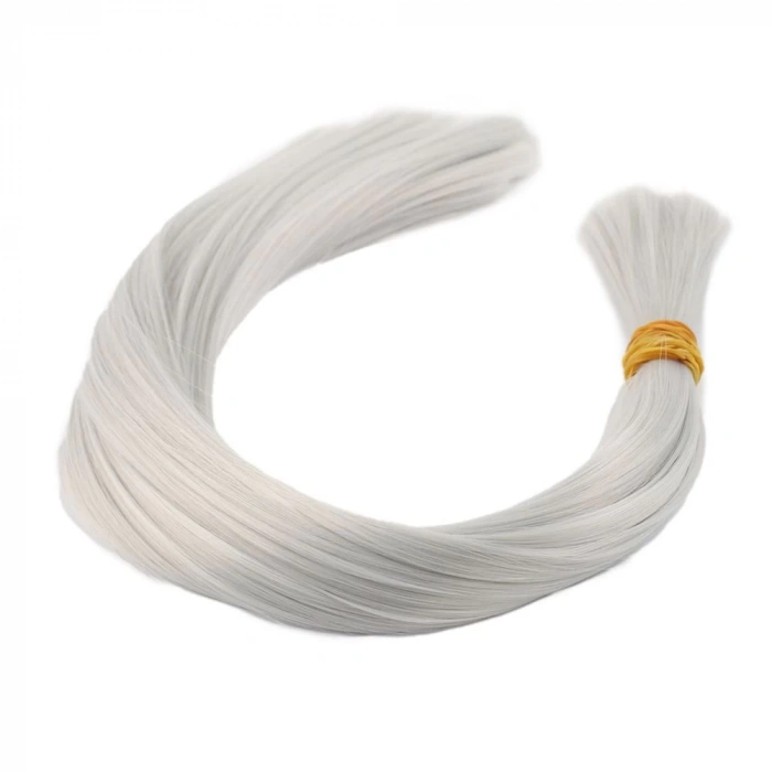 Açık Gri  Renkli Sentetik Boğum Saç / 1Kg