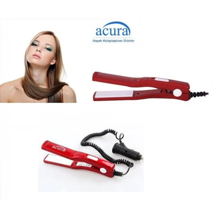 AC 75 Carin Araçta Kullanılabilen Saç Düzleştirici Saç Maşası