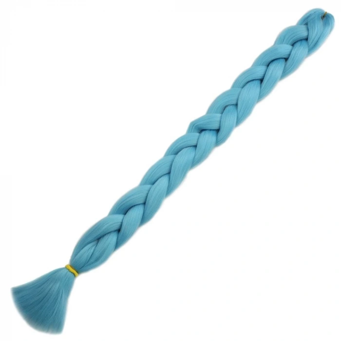 Afrika Örgüsü Ve Rasta İçin Sentetik Saç / Bebek Mavisi