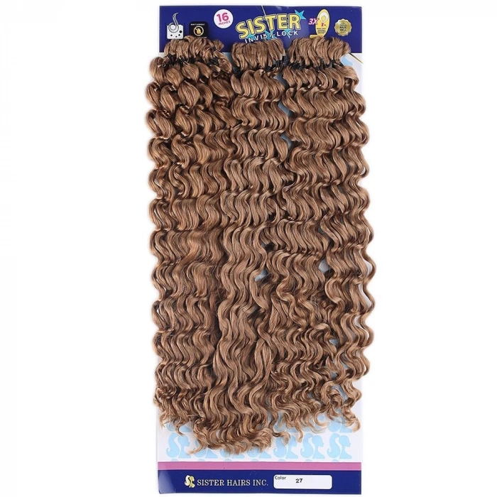 Afro Dalgası Saç / Karamel 27