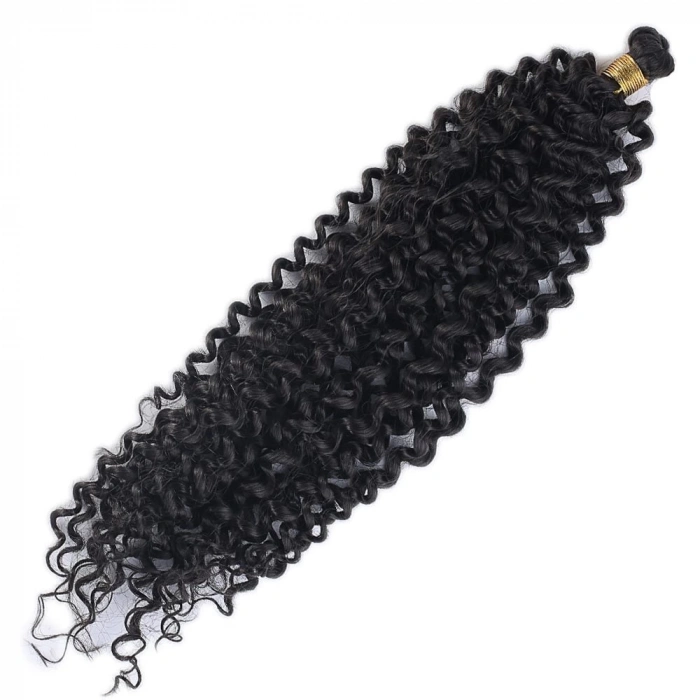 Afro Dalgası Saç / Koyu Kestane