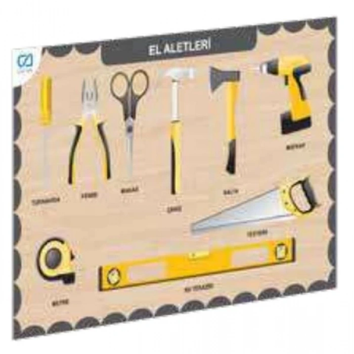 Ahşap El Aletleri Eğitici Set
