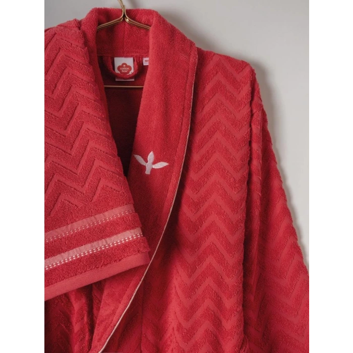 Aile Bornoz Seti Abel Kırmızı-Lacivert