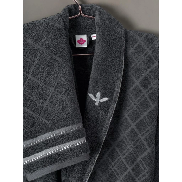 Aile Bornoz Seti Carlos Beyaz-Antrasit