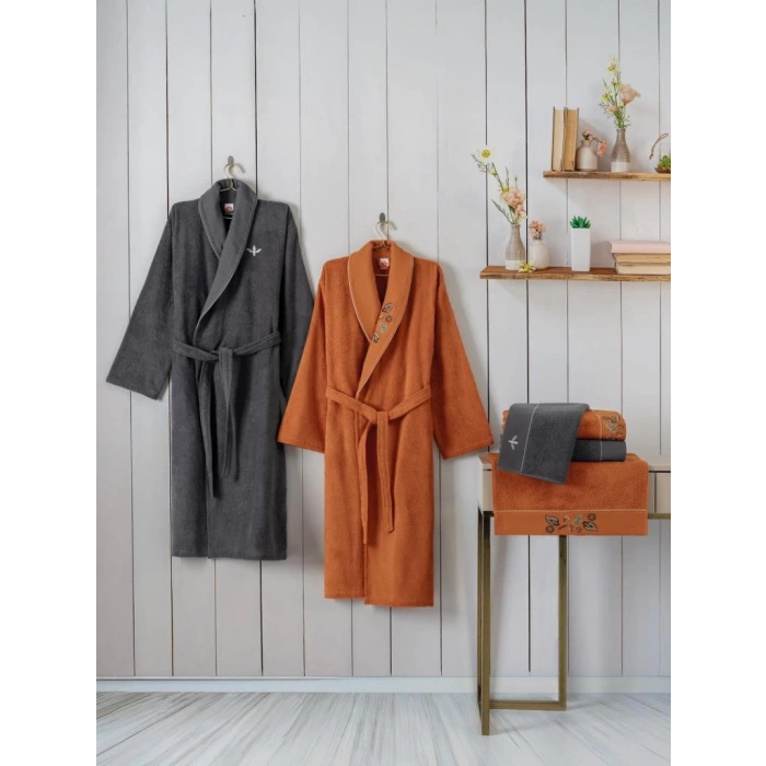 Aile Bornoz Seti Dalila Tarçın-Antrasit