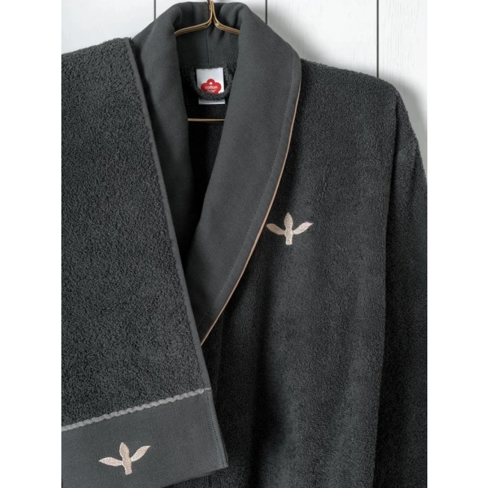 Aile Bornoz Seti Yamka Bej-Antrasit