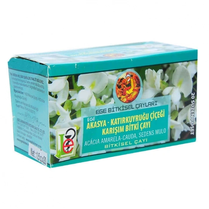 Akasya Katırkuyruğu Çiçeği Karışım  Çayı 20 Süzen Poşet