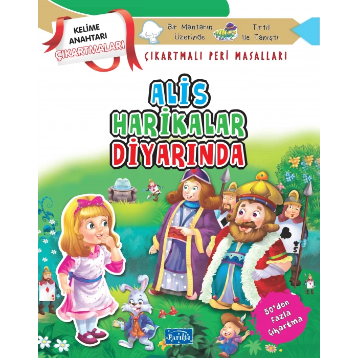 Alis Harikalar Diyarında - Çıkartmalı Peri Masalları