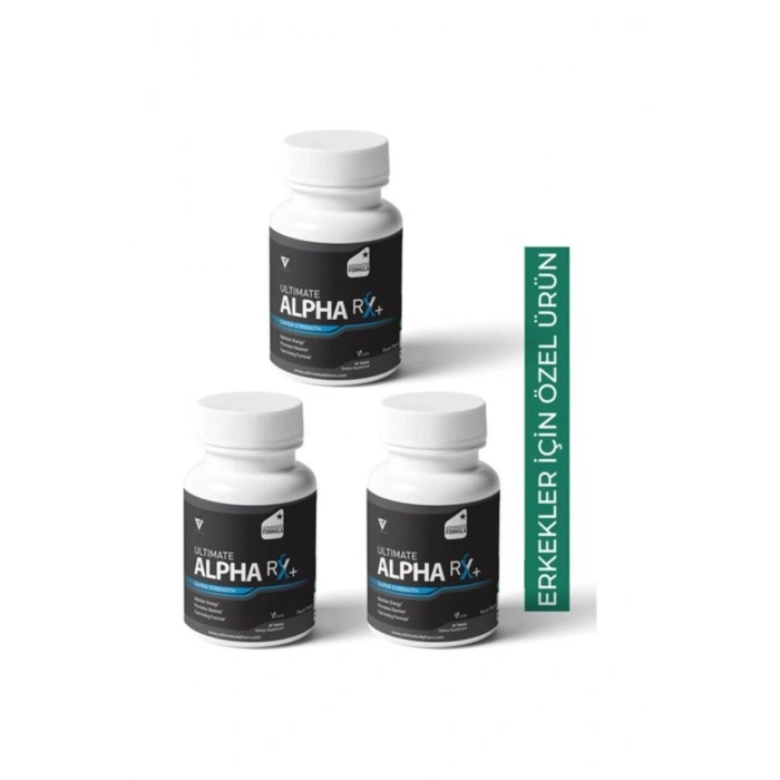 Alpha Rx Erkeklere Özel Performans Takviyesi 30 Lu X 3 Adet