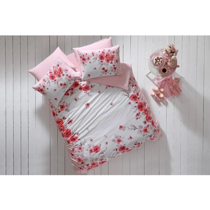 Anneler Günü Glow Shiny Pembe Çift Kişilik Nev Takımı