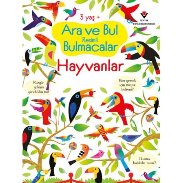 Ara Ve Bul li Bulmacalar - Hayvanlar