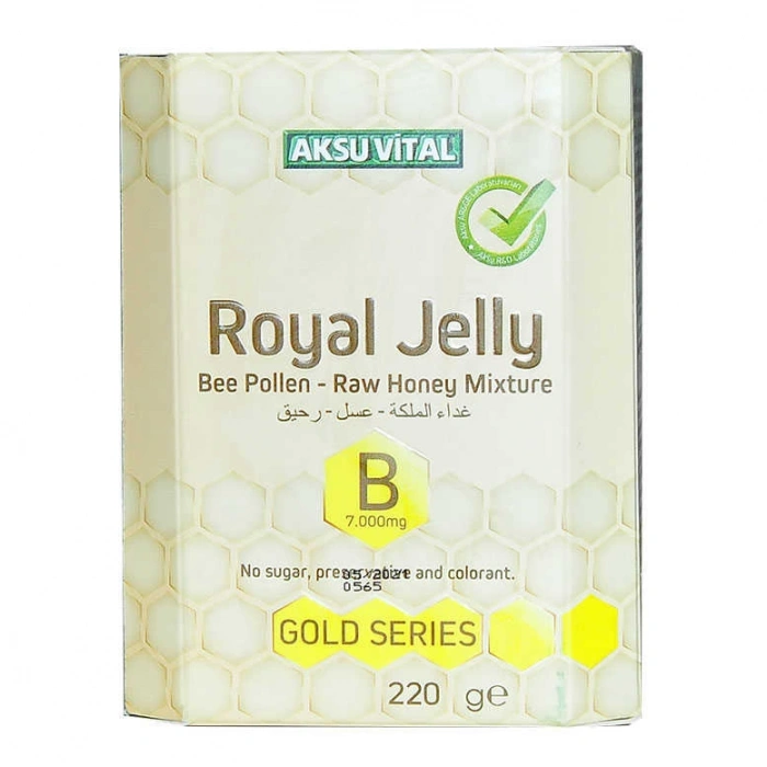 Arı Sütü Polen Bal Karışımı B 7.000 Mg Gold Seri 220 Gr