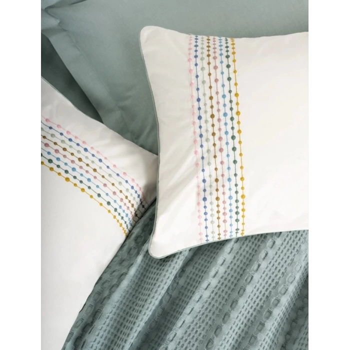 Aura Çift Kişilik Pike Takımı Pebble Mint