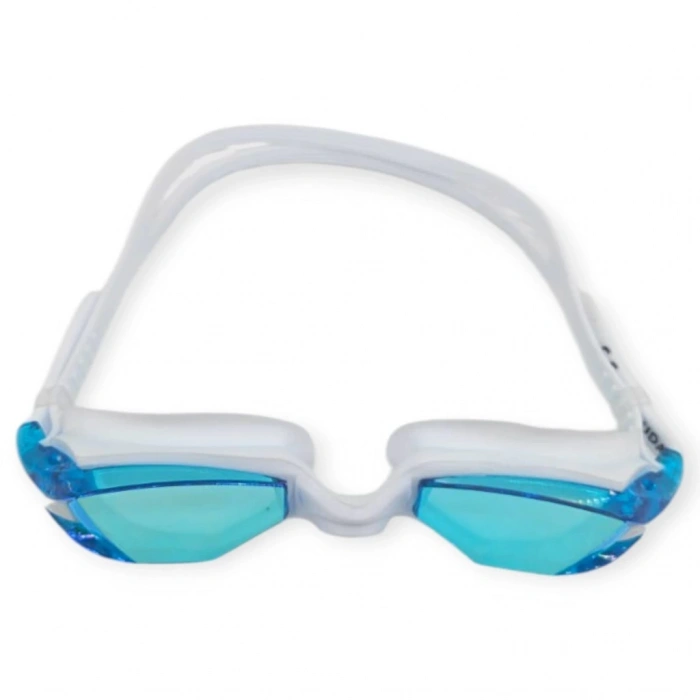 Aynalı Yüzücü Gözlüğü Silikon MAVİ - 1765