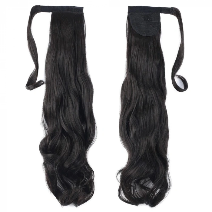 Bağlamalı Dalgalı At Kuyruğu / Kahverengi