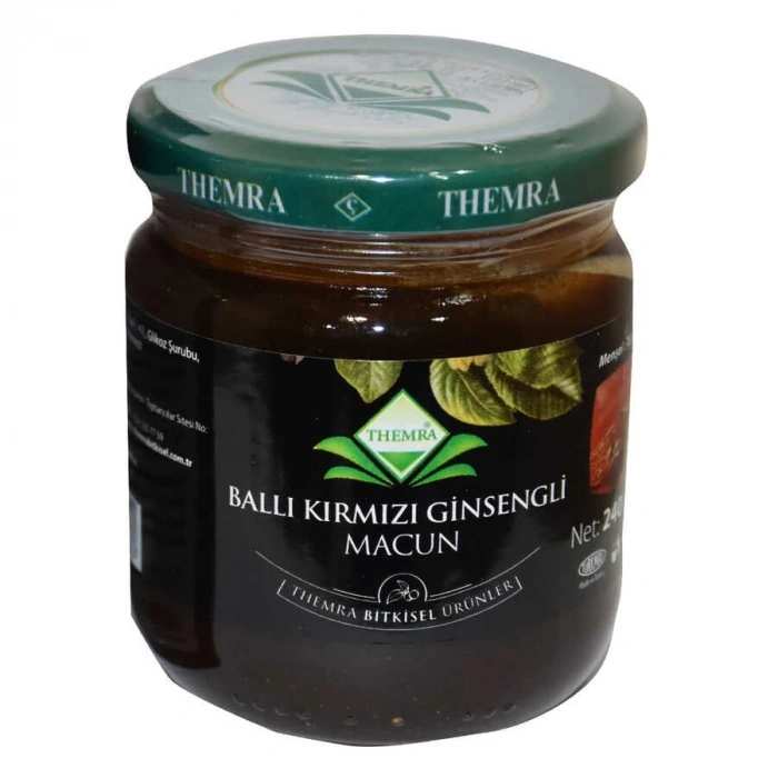 Ballı Kırmızı Ginsengli Macunu sel Karışım 240 Gr
