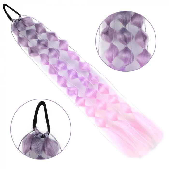 Bn Örgülü Lastikli At Kuyruğu / ACM06