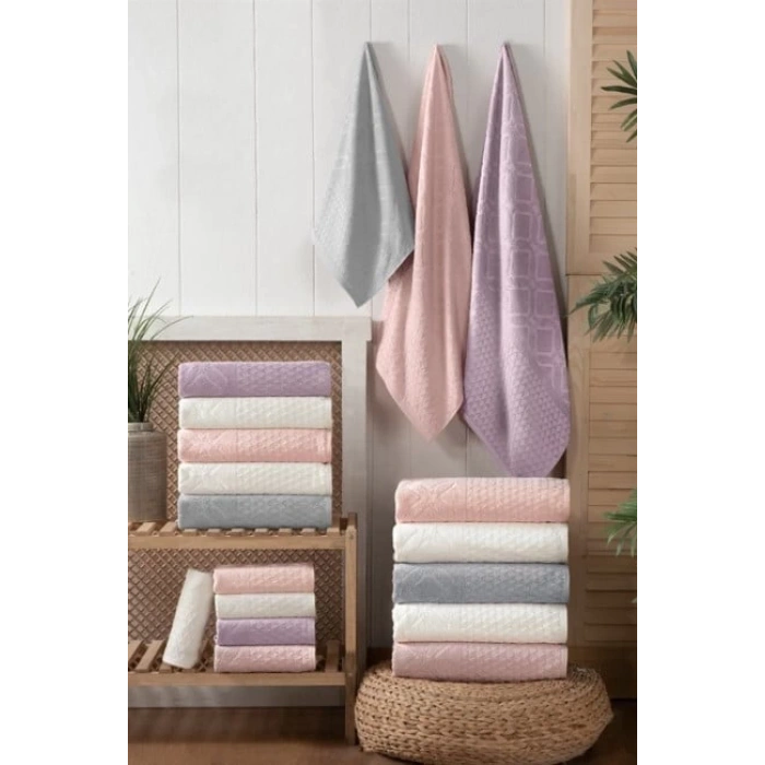 Bambu 6lı 70x140 Banyo Havlusu Andy