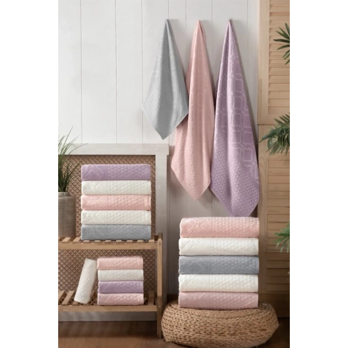 Bambu 6lı 90x150 Banyo Havlusu Andy