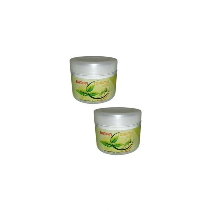 Bamya Tohumu Kremi Vücut Sızıları Için 100 ml x 2