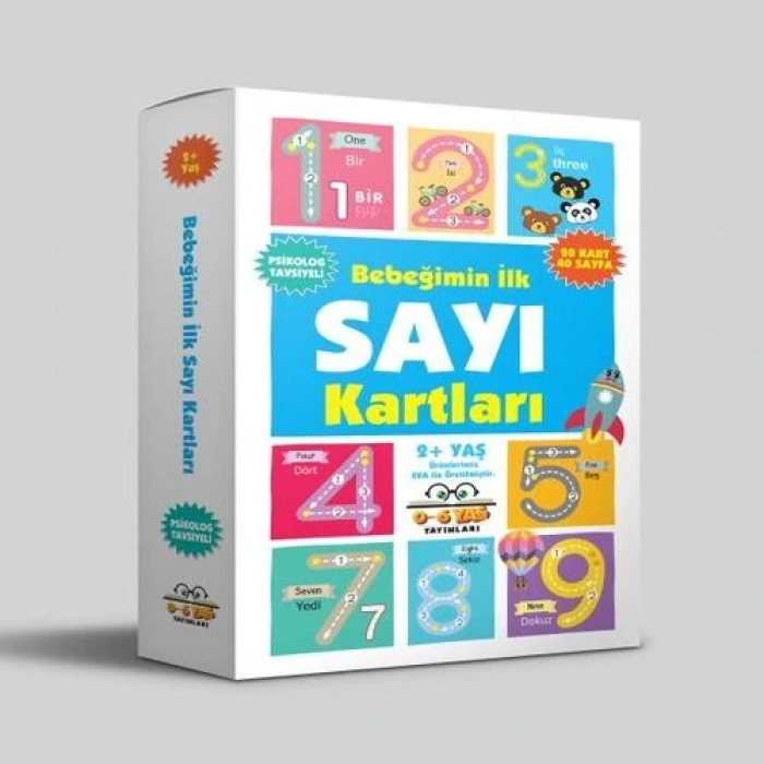 Bebeğimin İlk Sayı Kartları (2+ Yaş)