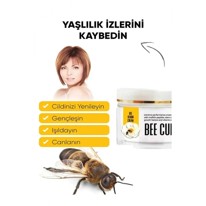 bee cure Arı Zehri Fıtık , Eklem, Boyun, Rom@tizma, Vücut Ağrıları İçin Etkili 150 ML