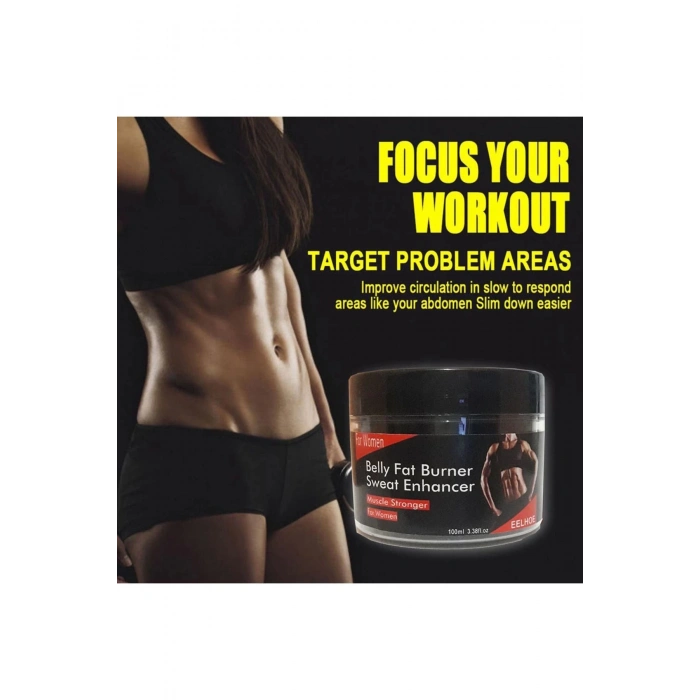 Belly Fat Burner For Women Kadın Bel Hızlı Yağ  Krem 100 ml X 3 ADET