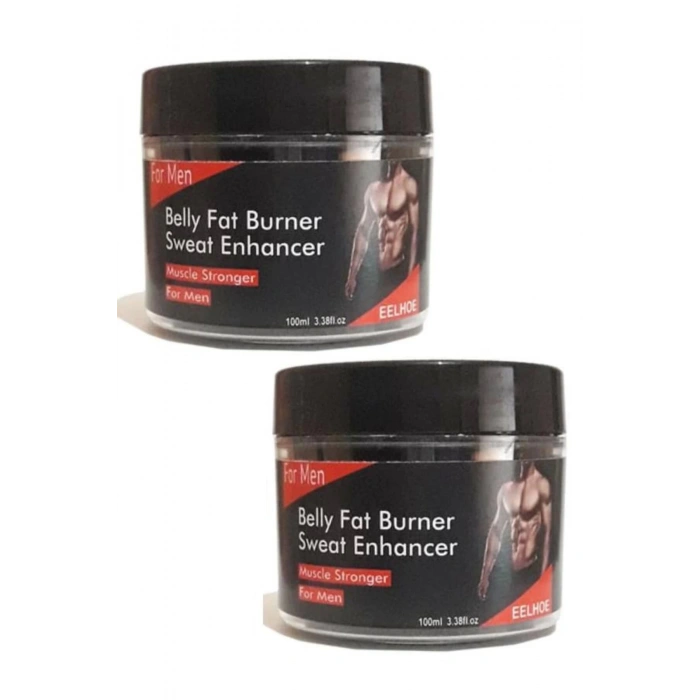 Belly Fat Burner Kadınlara Özel Ya.ğları Yakı.cı Kas Yap.ıcı Za.yıflama Kremi 100 ml 2 Adet