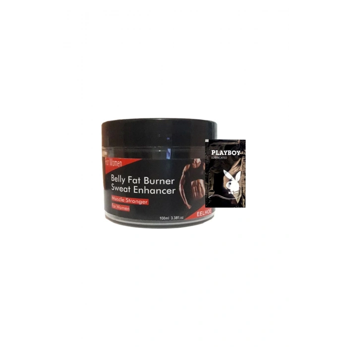 Belly fatBurner Sweat Enhancer Kadınlar için krem 100 ml + 1 Adet Jel ile