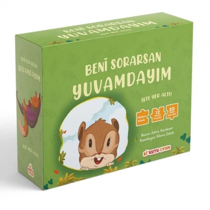 Beni Sorarsan Yuvamdayım-İşte Yer Altı! ( ve Yapboz Seti)