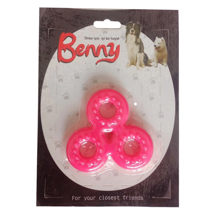 Benny Köpek Oyuncağı Üçlü H 9 x 9 cm Pembe