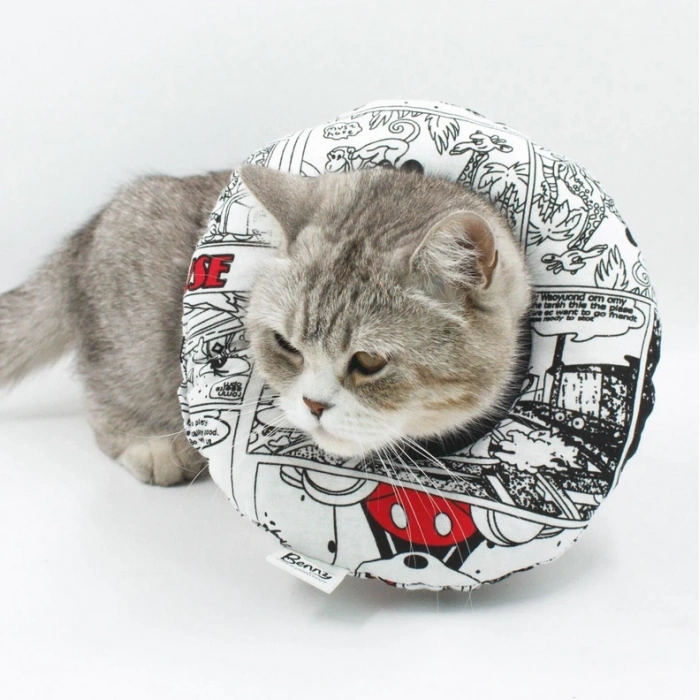 Benny Yastık Yakalık, Kediler ve Mini Irk Köpekler İçin Yakalık Small