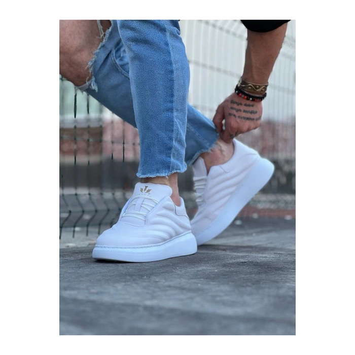 Beyaz Cilt Erkek Casual Ayakkabı