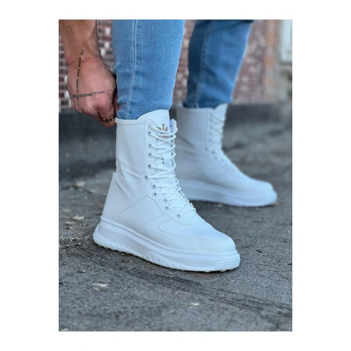 Beyaz Cilt Uzun Bağcıklı  Bot