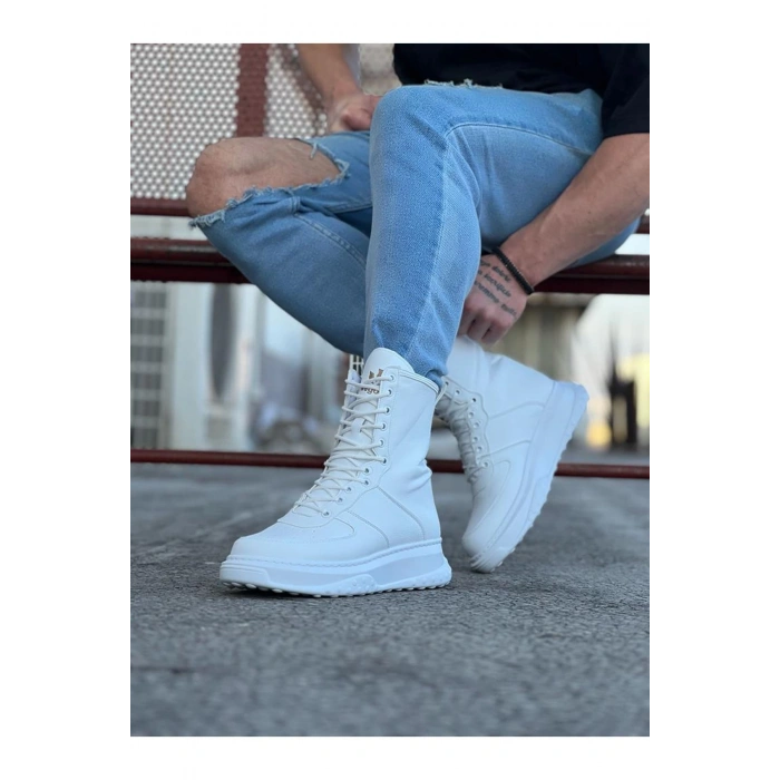 Beyaz Cilt Uzun Bağcıklı  Bot