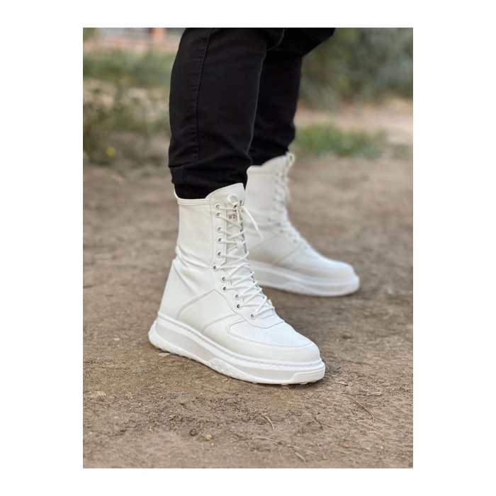 Beyaz Cilt Uzun Bağcıklı  Bot