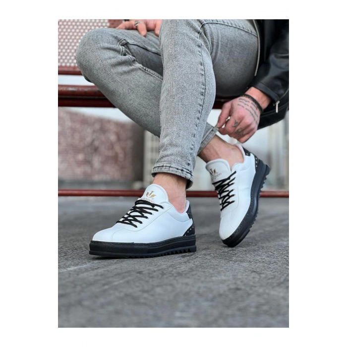 Beyaz Kömür Erkek Casual Ayakkabı