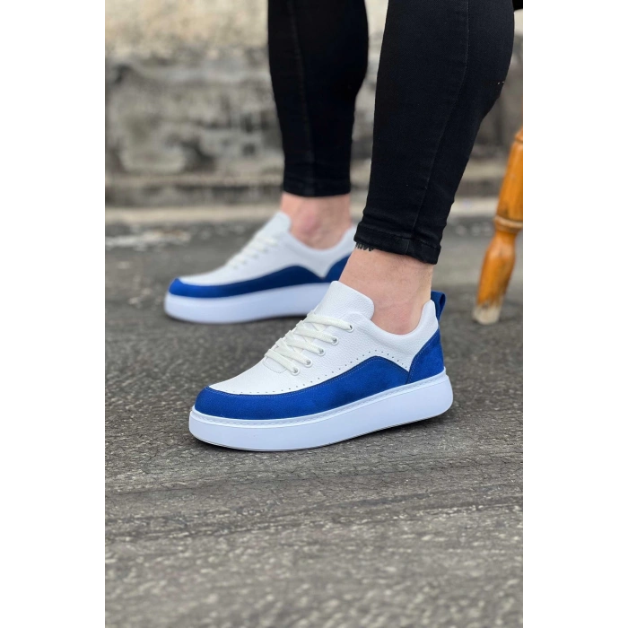 Beyaz Sax Ortopedik Taban Erkek Casual Ayakkabı