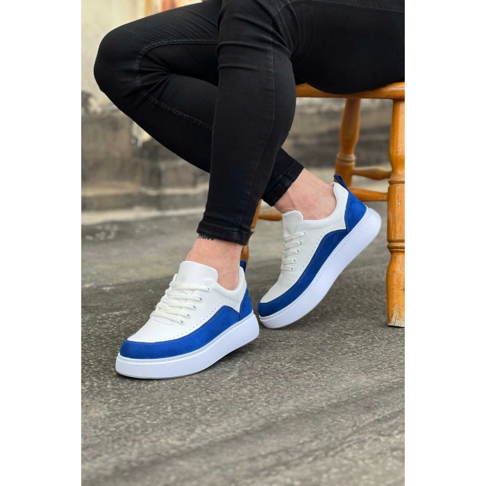 Beyaz Sax Ortopedik Taban Erkek Casual Ayakkabı