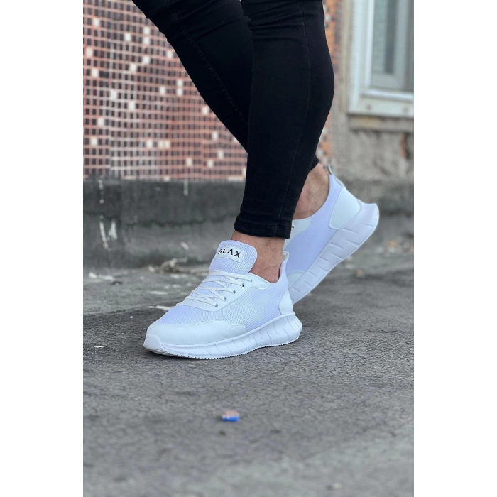 Beyaz Triko Erkek Spor Ayakkabı