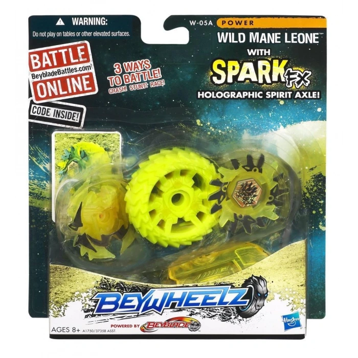 Beyblade Beywheelz Battler W-05 A Wild Mane Leone