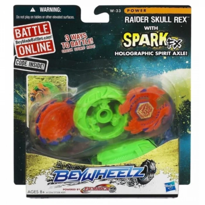 Beywheelz W-33  Raider Skull Rex