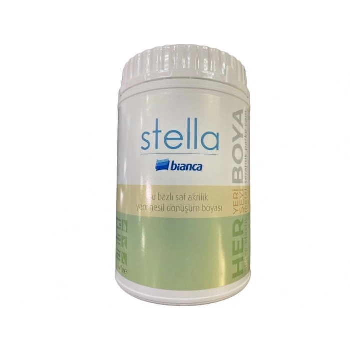 Bianca Stella 1052 Granito Su Bazlı Saf Akrilik Boya 1 Litre