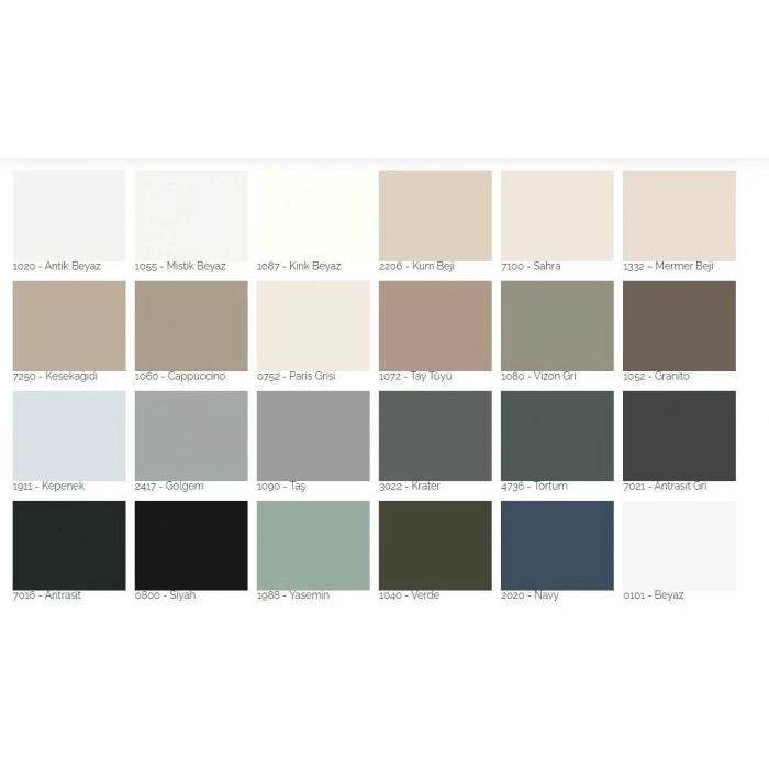 Bianca Stella 1052 Granito Su Bazlı Saf Akrilik Boya 1 Litre